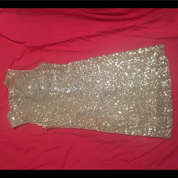 Glittering Silver Sequin Mini Dress! - Picture 5 of 8